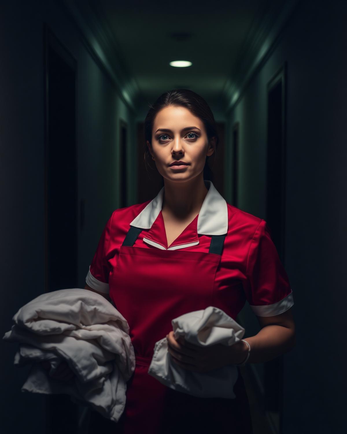 Housekeeping team member accepting the room task